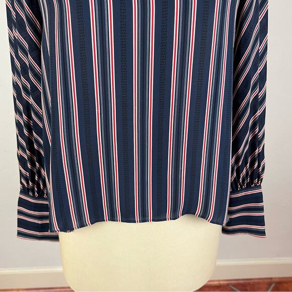 Intermix Multi Stripe Long Sleeve Top - Picture 4 of 7